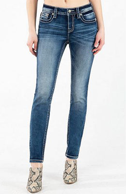 D1032 Mid-Rise Jeans