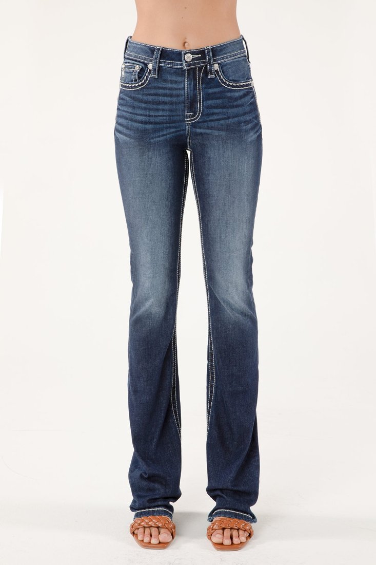 D1128 High Rise Boot Jeans