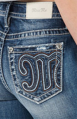 K1258 Mid-Rise Boot Jeans