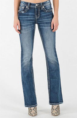 K1258 Mid-Rise Boot Jeans