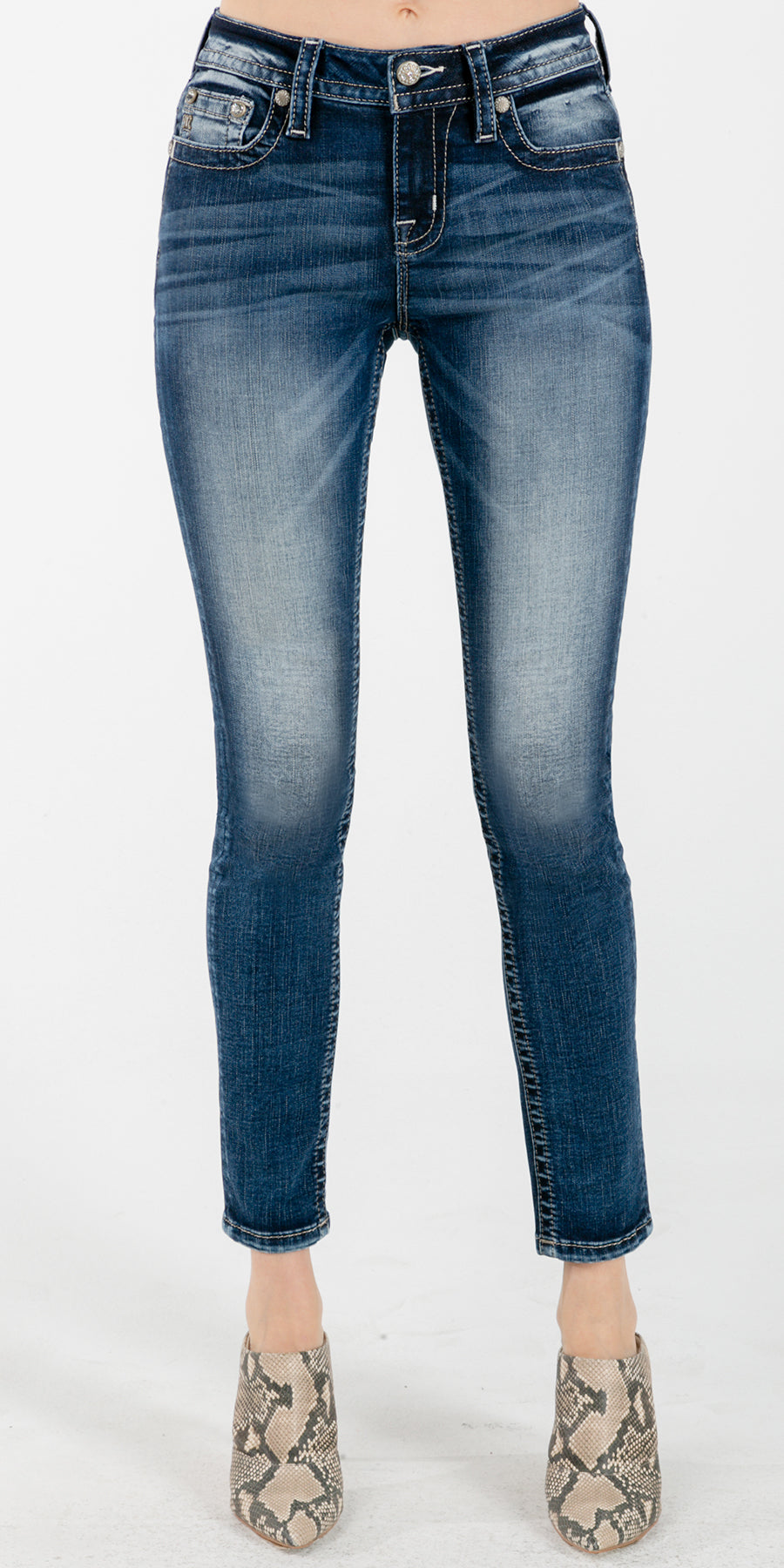 Feathery Wings K1214 Jeans