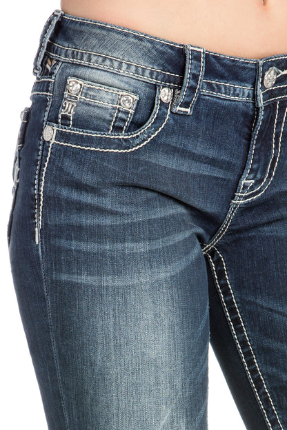 K874 Mid-Rise Jeans