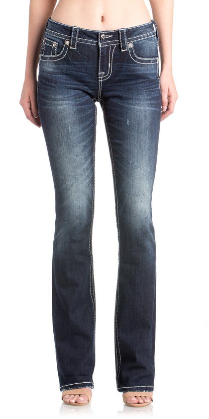M3314S Mid-Rise Jeans