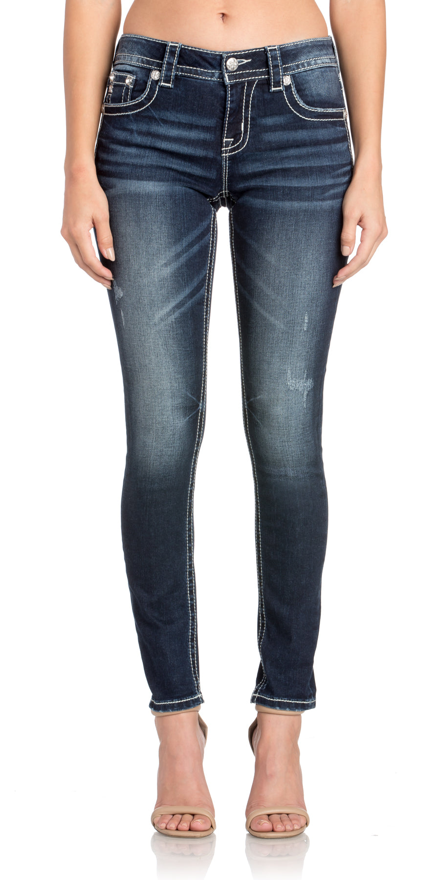 D869 Mid-Rise Jeans