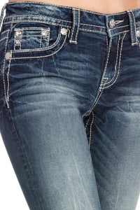 K924 Mid-Rise Capri Jeans