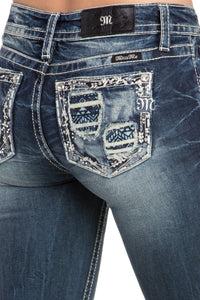 K924 Mid-Rise Capri Jeans