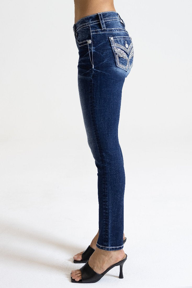 D1104 Mid-Rise Skinny