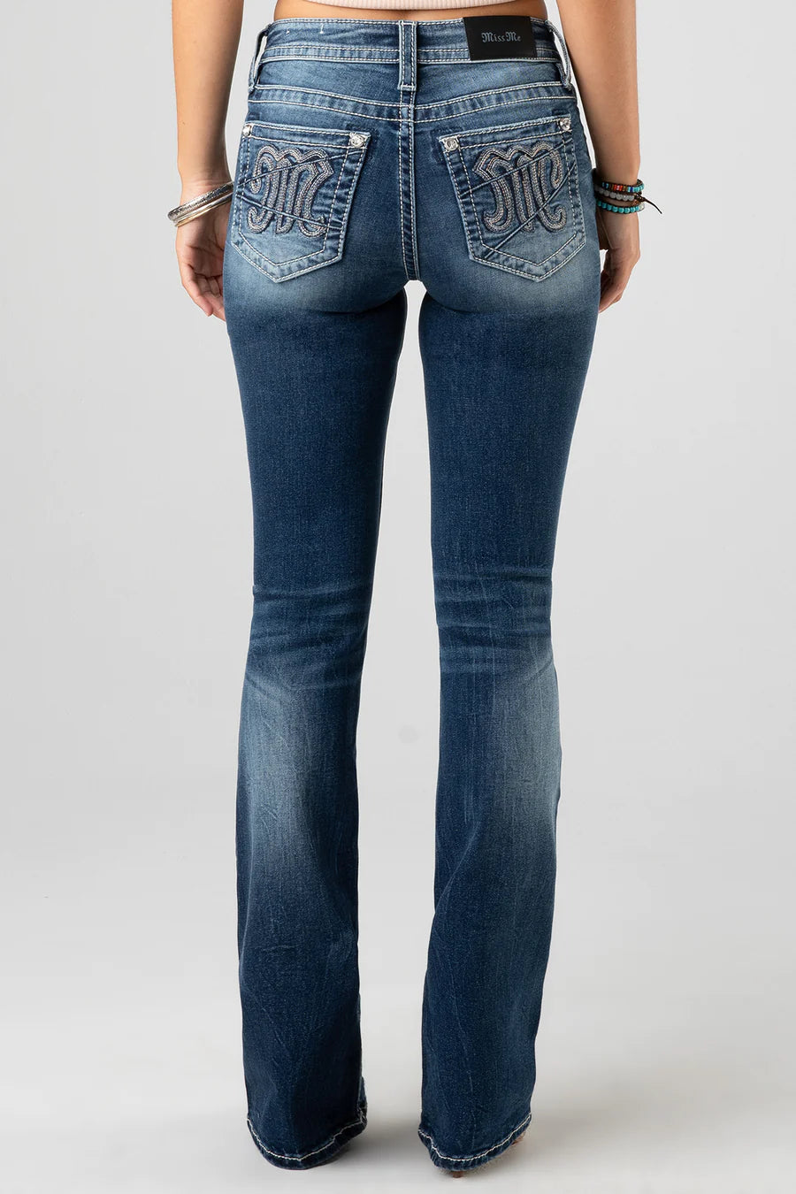 M787 Mid Rise Boot Jeans