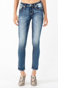 K1218 Mid-Rise Skinny