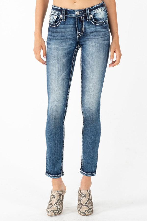 K1218 Mid-Rise Jeans