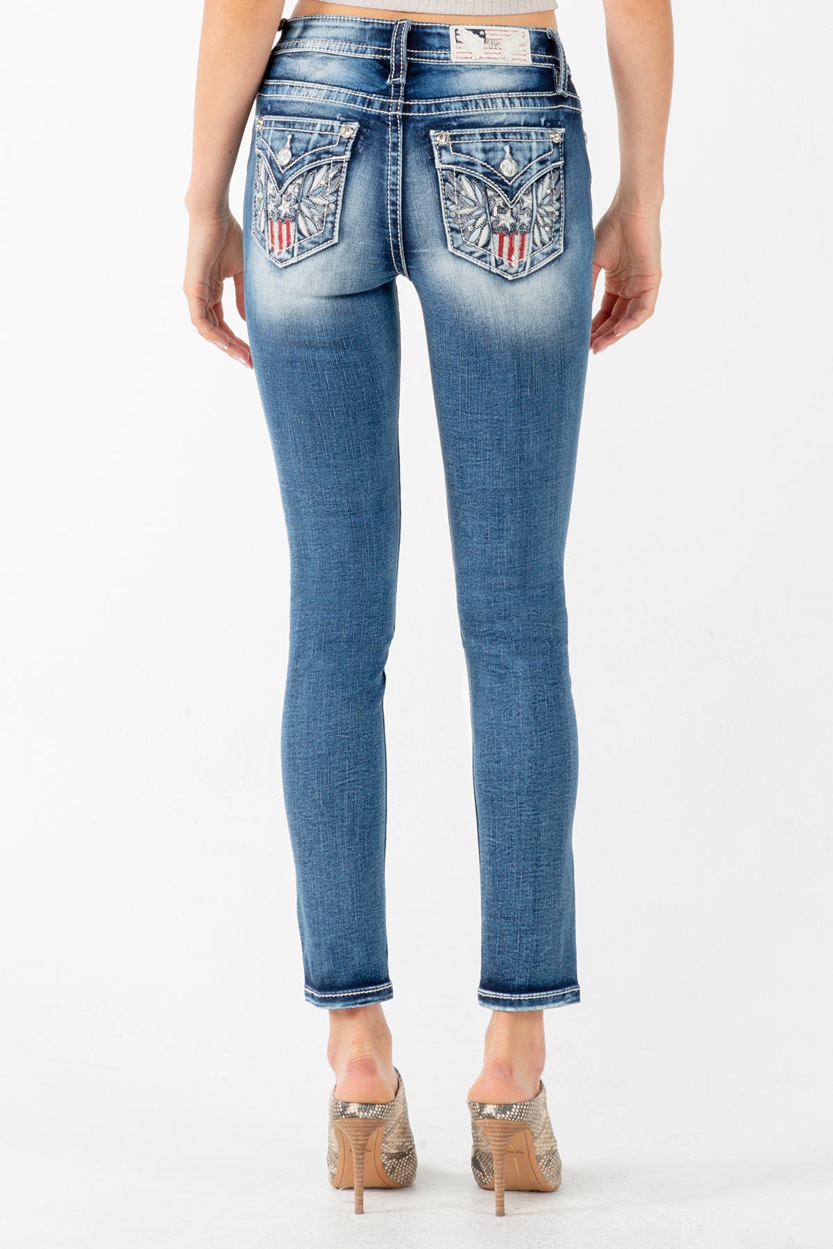 K1218 Mid-Rise Jeans