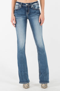 M802 Tan M Mid-Rise Jeans