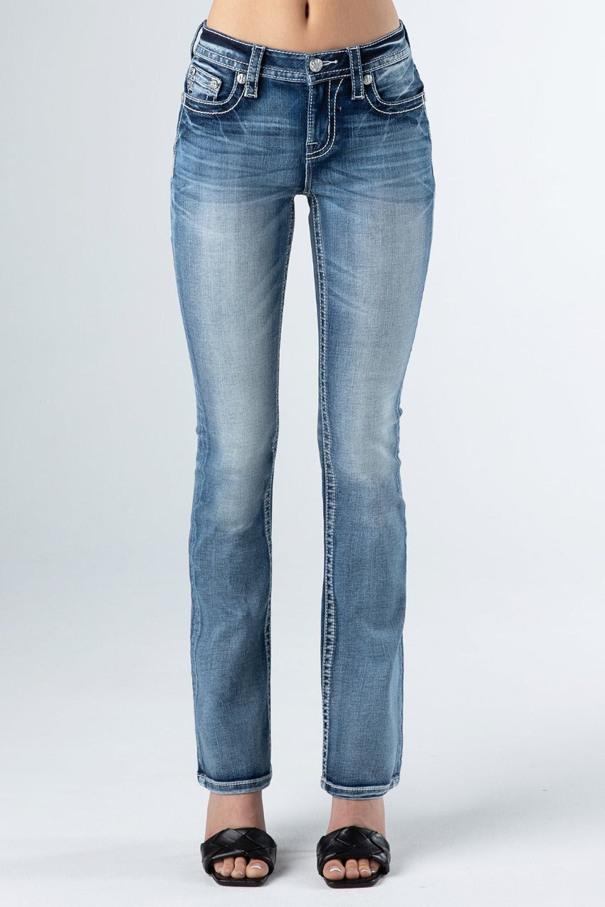 Longhorn Feather Denim