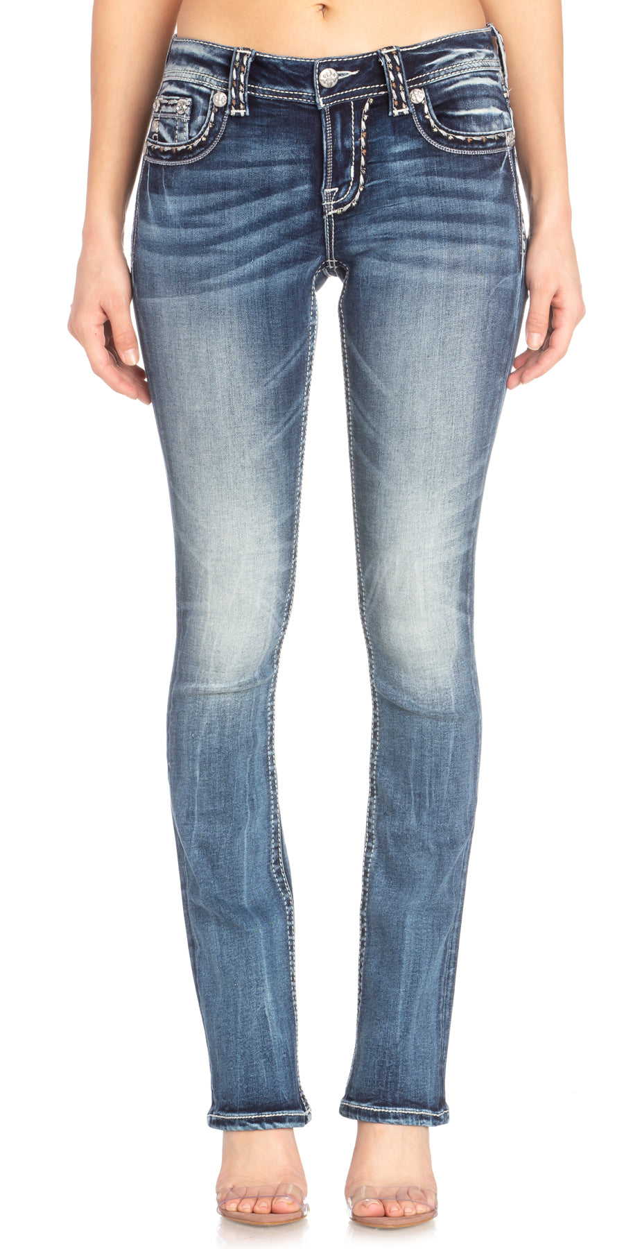 K980 Mid-Rise Jeans