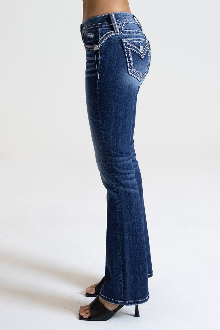 M949 Jeans Mid-Rise Bootcut