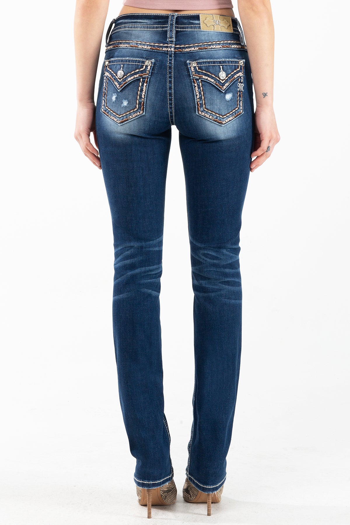 K1262 Mid-Rise Jeans