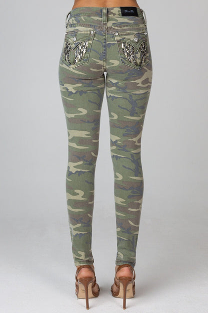 Camo Green Jeans
