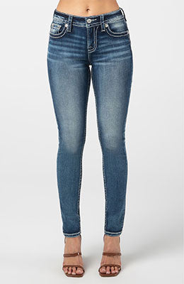 M830 Mid-Rise Skinny Jeans