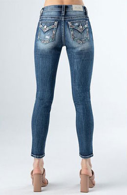 M859 Mid-Rise Skinny Jeans