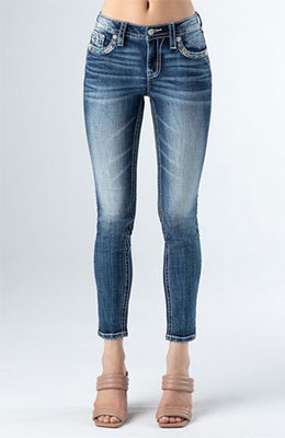 M859 Mid-Rise Skinny Jeans