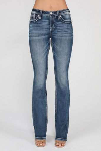 V112 Slimfit Bootcut Jeans