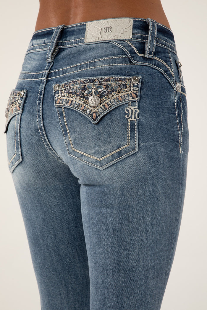 M993 Mid-Rise Skinny Jeans