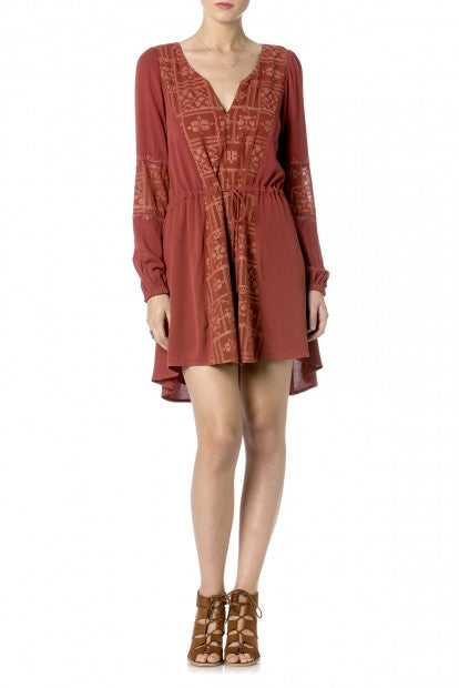 New Romantics Embroidered Dress