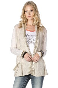 Cardigan Taupe