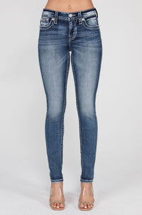 K1414 Mid-Rise Skinny