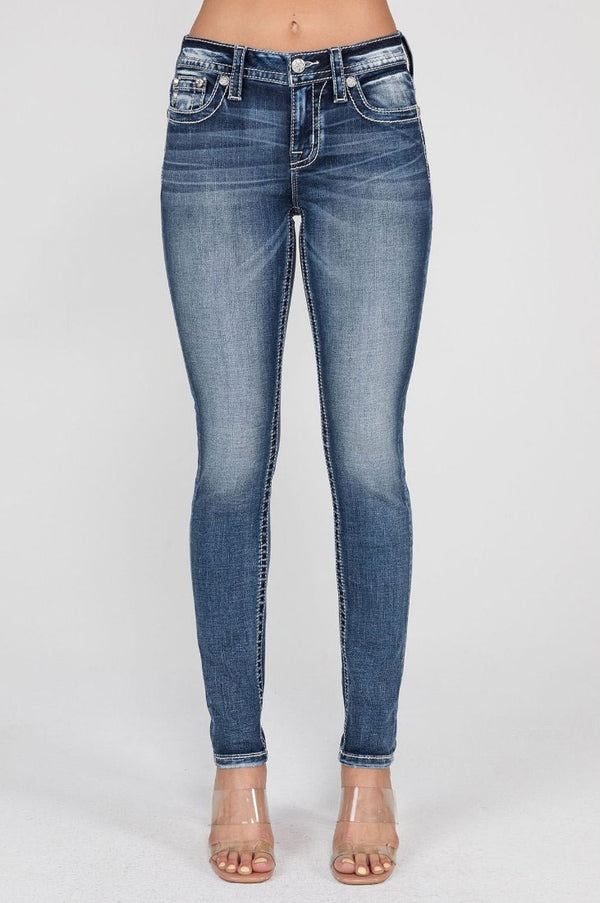 K1414 Mid-Rise Skinny